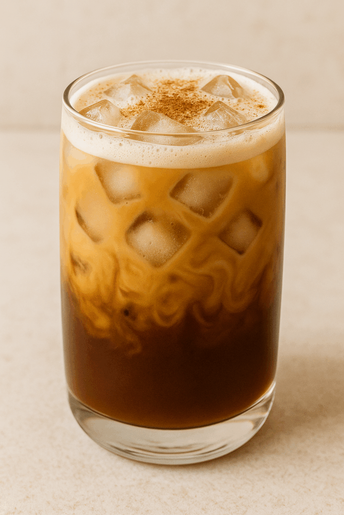 Iced Maple Cinnamon Latte