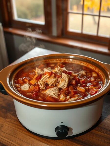 slow cooker chicken chili