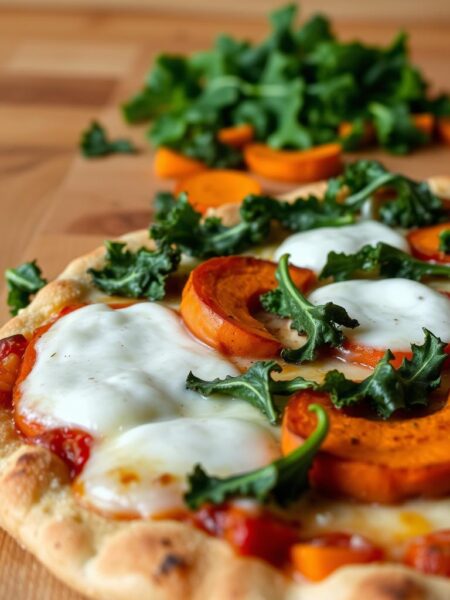 sweet potato and kale pizza recipe