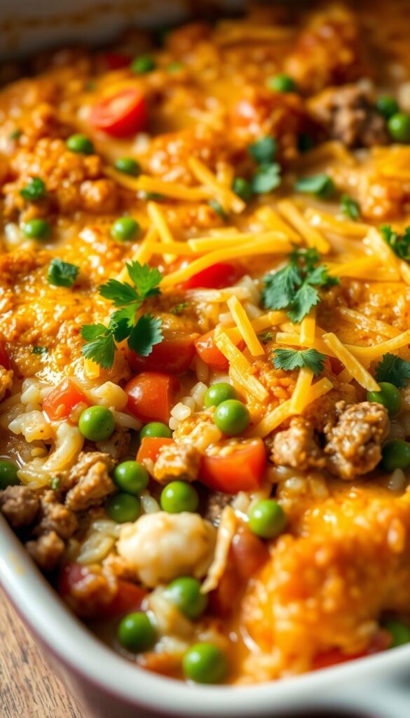 hamburger and rice casserole hamburger and rice casserole