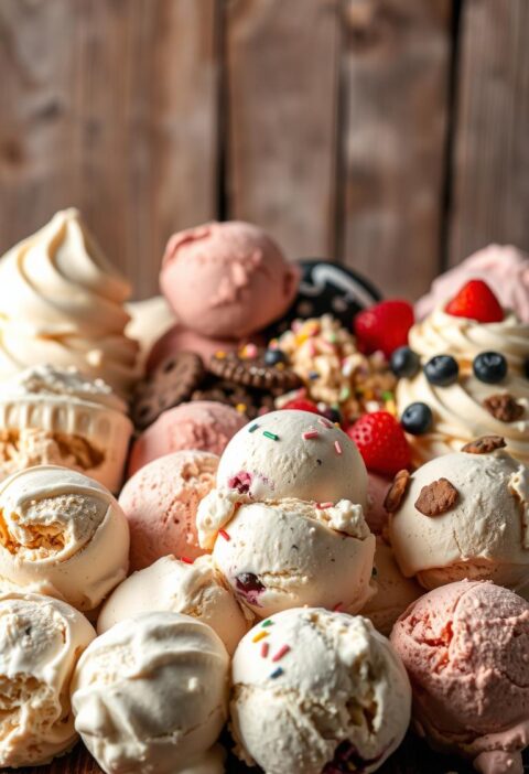 Ice cream recipes