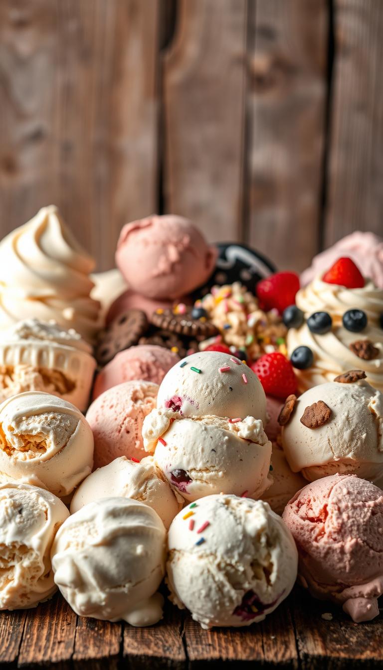 Ice cream recipes