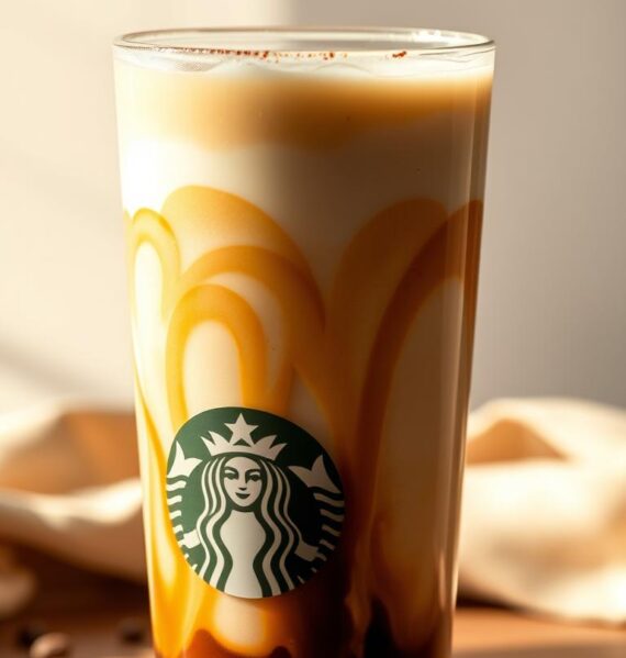 A chilled glass filled with a rich, creamy concoction of vanilla-infused sweet cream and smooth, cold-brewed coffee. The beverage is topped with a light, airy foam and a subtle dusting of ground vanilla beans. Soft, natural lighting casts a warm, inviting glow, highlighting the enticing layers of this delightful Starbucks-inspired treat. The composition is clean and minimalist, allowing the delicate balance of flavors and textures to take center stage. A tempting and sophisticated cold brew, perfect for a cozy afternoon indulgence.
