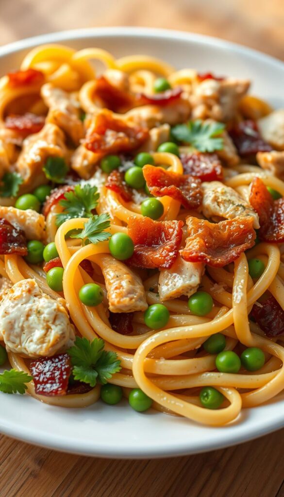 chicken and bacon pasta