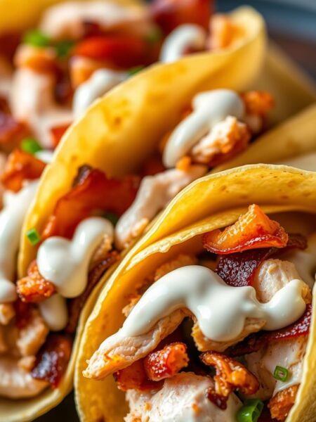 chicken bacon ranch wraps