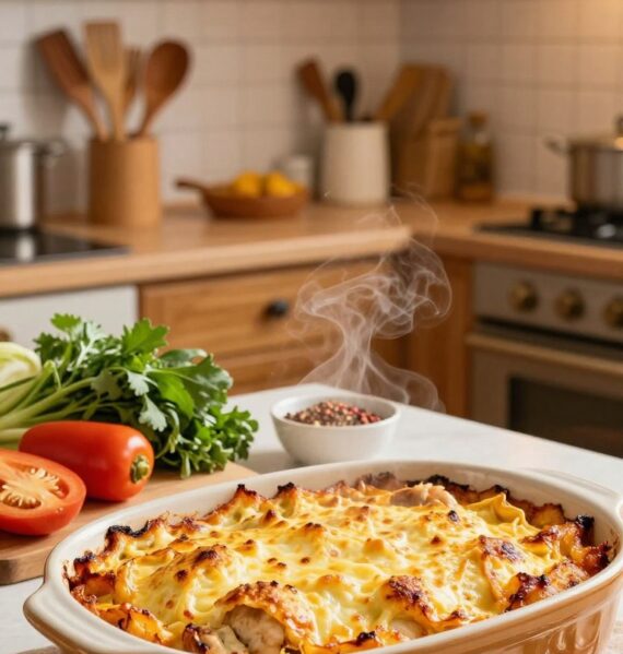 Dump-and-Bake Chicken Casseroles