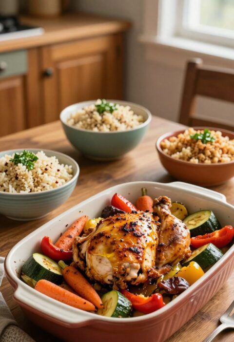 Dump-and-Bake Dinners