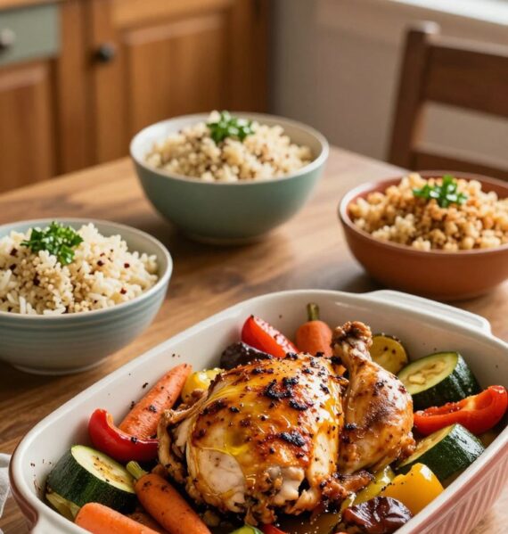 Dump-and-Bake Dinners