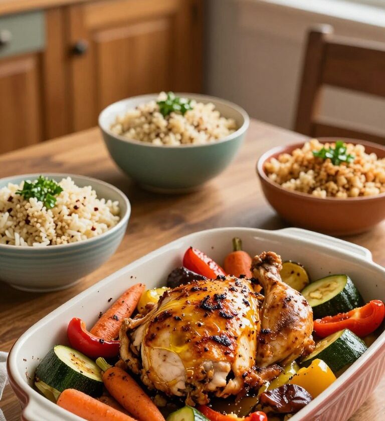 Dump-and-Bake Dinners