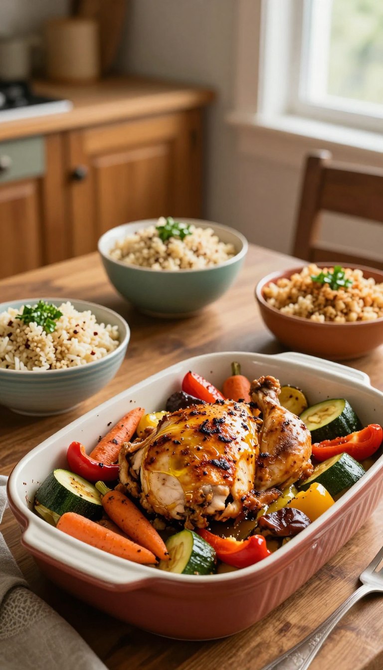 Dump-and-Bake Dinners