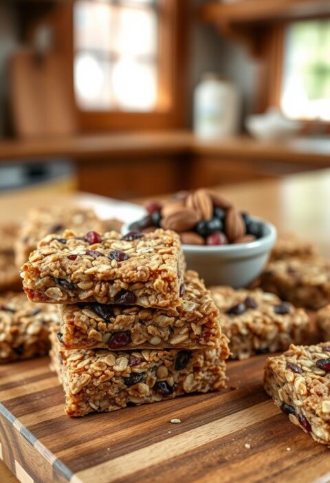 homemade Granola bars