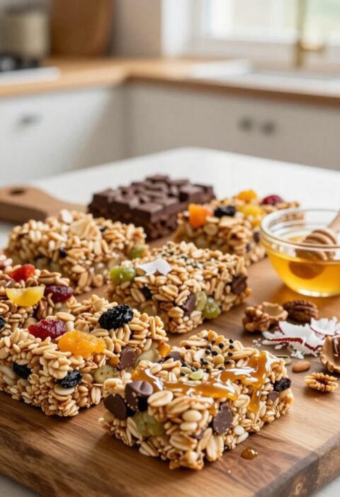 No Bake Granola Bars