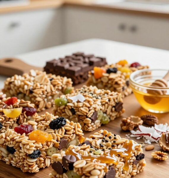 No Bake Granola Bars