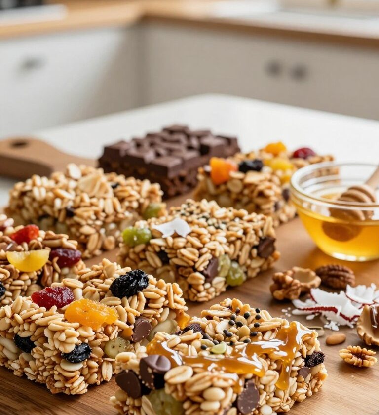 No Bake Granola Bars