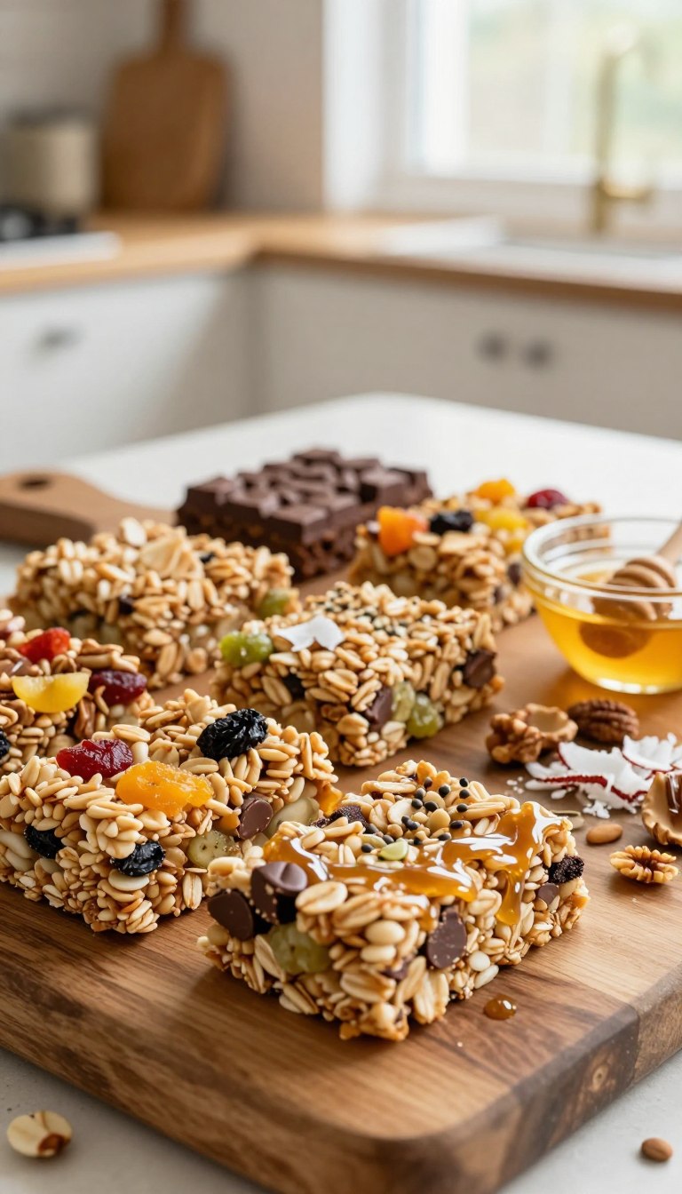 No Bake Granola Bars