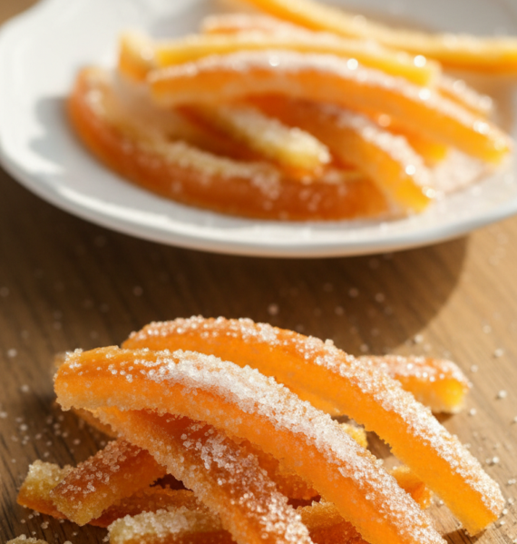 candied orange peel