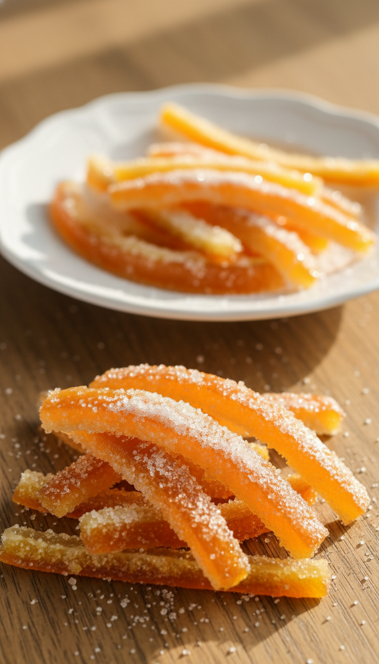 candied orange peel